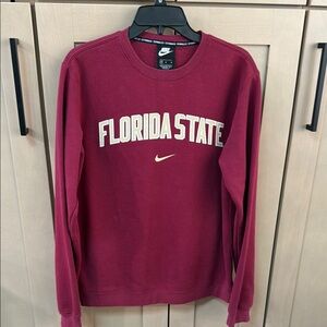 Nike Burgundy Florida State Sweatshirt